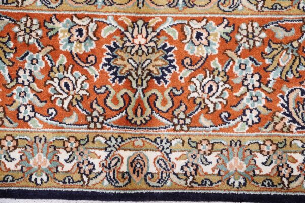 Kashmir Oriental Rug 175 × 245 cm, Silk, hand-knotted — view 8