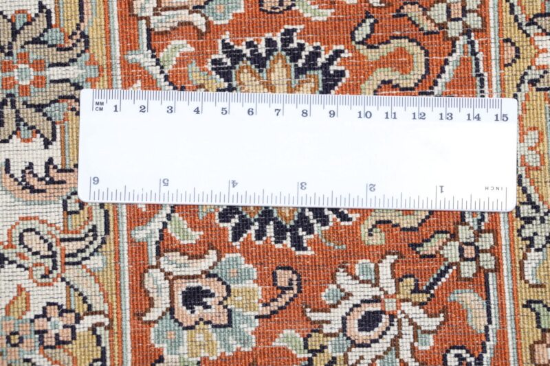 Kashmir Oriental Rug 175 × 245 cm, Silk, hand-knotted — view 11