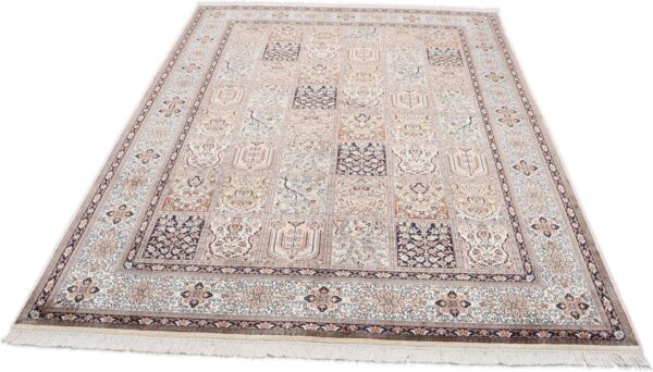 Kashmir Oriental Rug 175 × 246 cm, Silk, hand-knotted — view 2