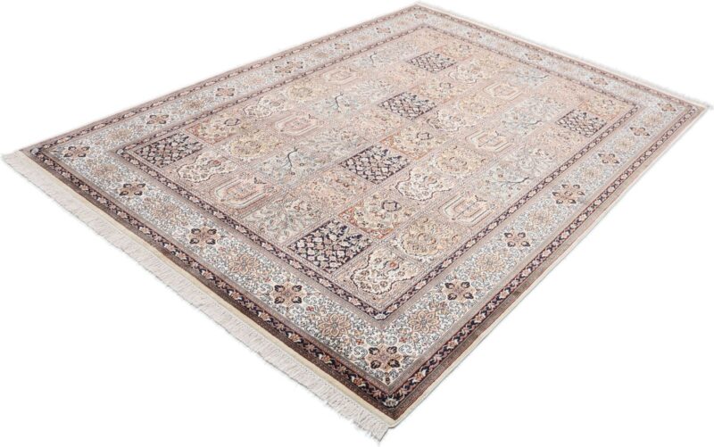 Kashmir Oriental Rug 175 × 246 cm, Silk, hand-knotted — view 3