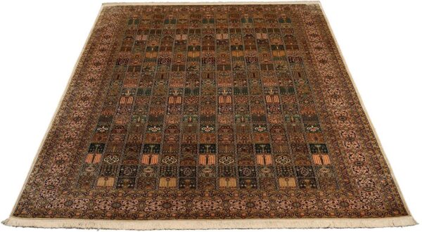 Kashmir Oriental Rug 180 × 270 cm, Silk, hand-knotted, fine — view 2