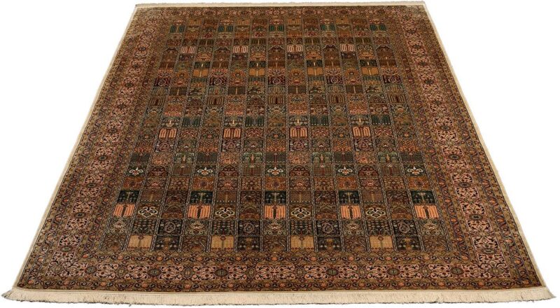 Kashmir Oriental Rug 180 × 270 cm, Silk, hand-knotted, fine — view 2