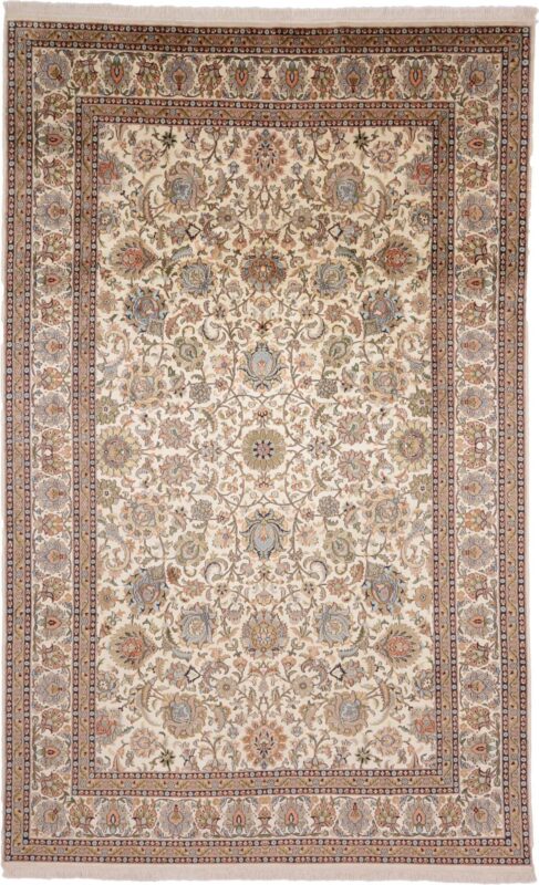 Kashmir Oriental Rug 182 × 290 cm, Silk, hand-knotted, fine Kashmir Oriental Rug 182 × 290 cm, Silk, hand-knotted, fine