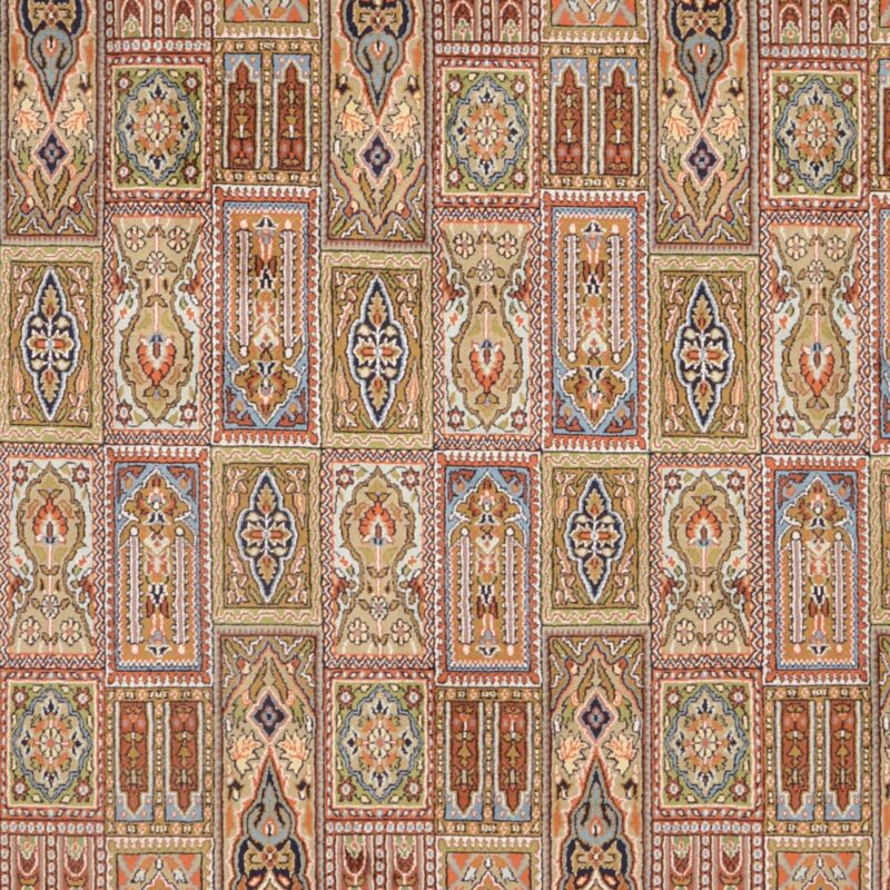Kashmir Oriental Rug 183 × 269 cm, Silk, hand-knotted — view 5