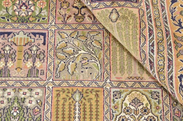 Kashmir Oriental Rug 183 × 274 cm, Silk, hand-knotted — view 4