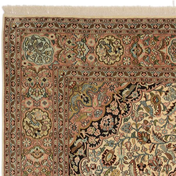 Kashmir Oriental Rug 184 × 269 cm, Silk, hand-knotted — view 6