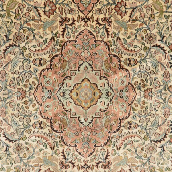Kashmir Oriental Rug 184 × 269 cm, Silk, hand-knotted — view 5