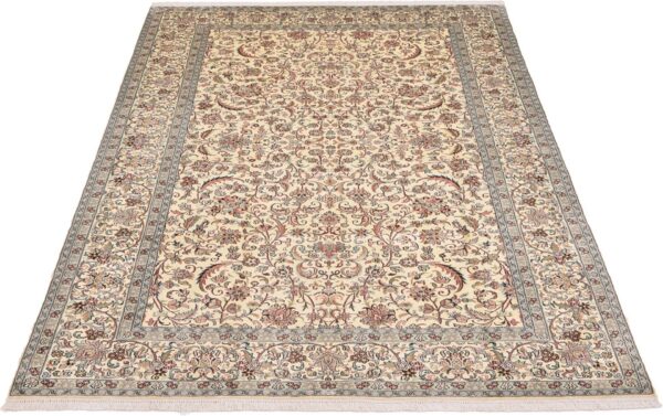 Kashmir Oriental Rug 184 × 280 cm, Silk, hand-knotted, refined — view 2