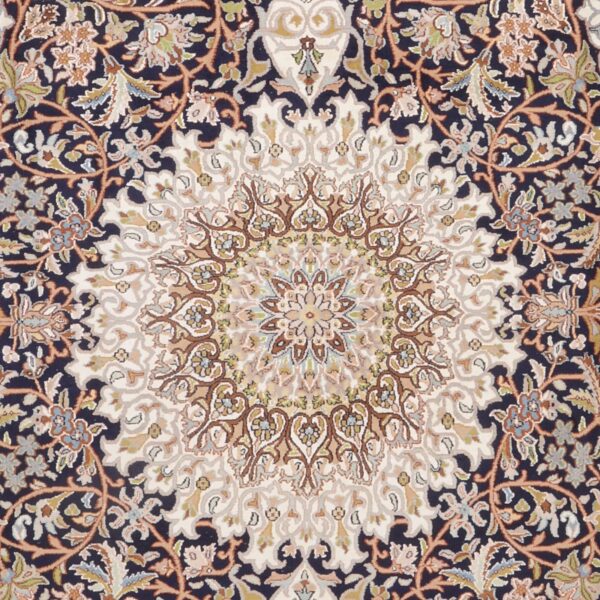 Kashmir Oriental Rug 184 × 280 cm, Silk, hand-knotted, pastel — view 5