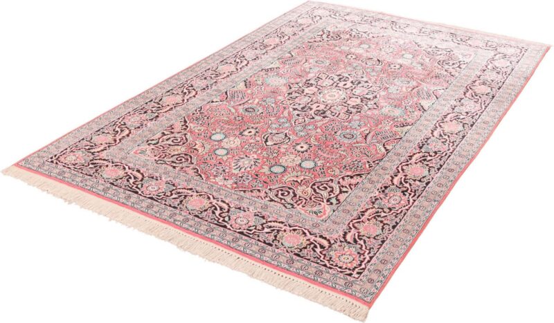 Kashmir Oriental Rug 184 × 285 cm, Silk, hand-knotted, pastel — view 5
