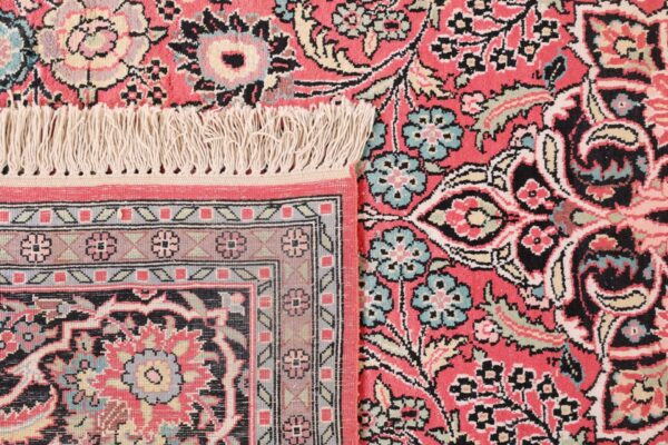 Kashmir Oriental Rug 184 × 285 cm, Silk, hand-knotted, pastel — view 7