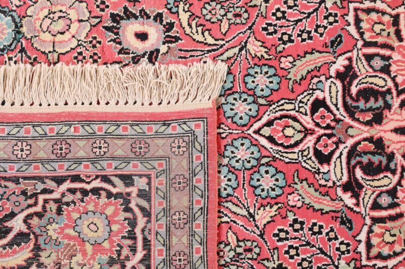 Kashmir Oriental Rug 184 × 285 cm, Silk, hand-knotted, pastel — view 7
