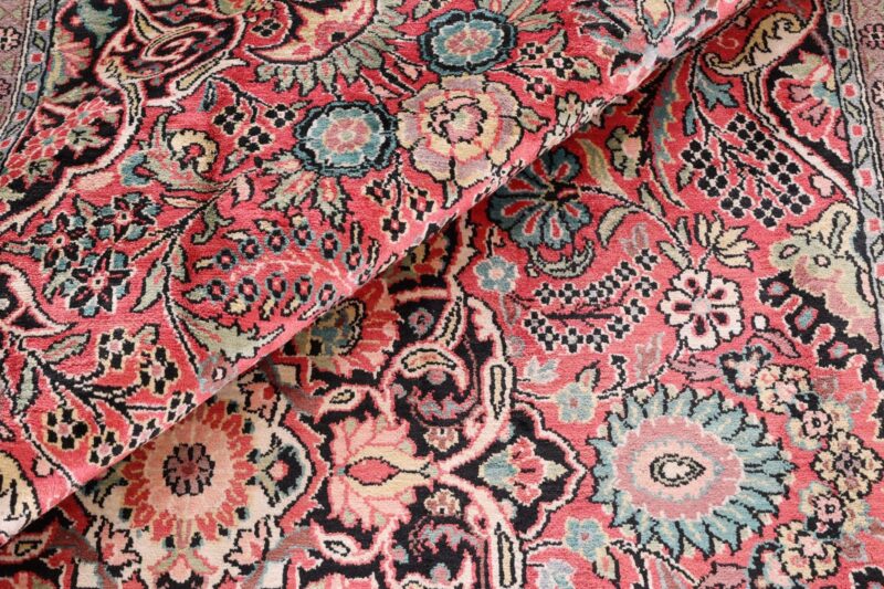 Kashmir Oriental Rug 184 × 285 cm, Silk, hand-knotted, pastel — view 8