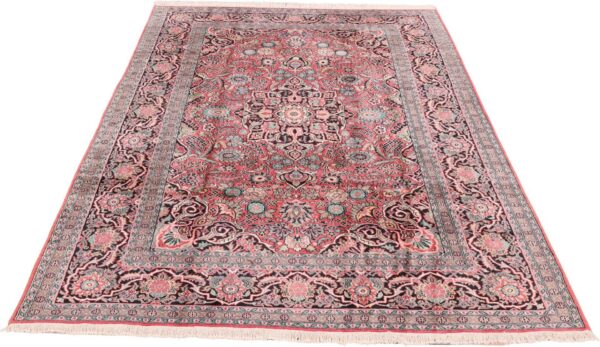Kashmir Oriental Rug 184 × 285 cm, Silk, hand-knotted, pastel — view 2