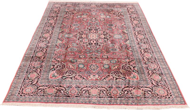 Kashmir Oriental Rug 184 × 285 cm, Silk, hand-knotted, pastel — view 2