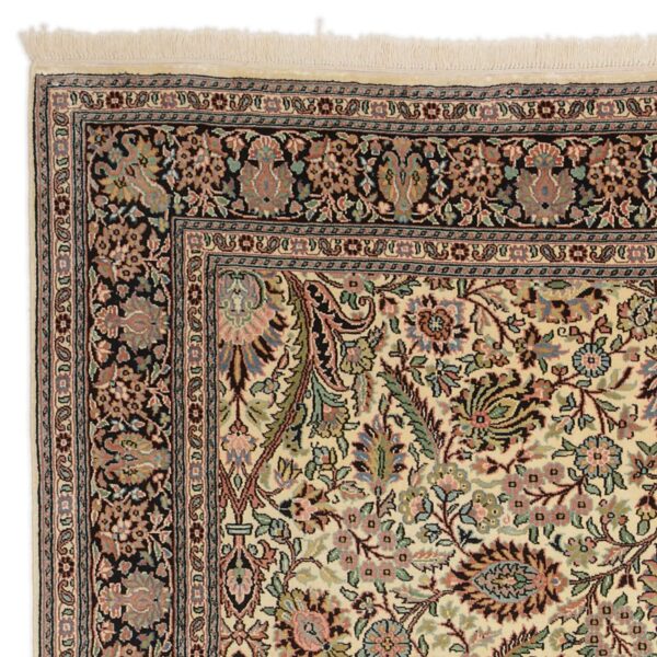 Kashmir Oriental Rug 185 × 271 cm, Silk, hand-knotted — view 6