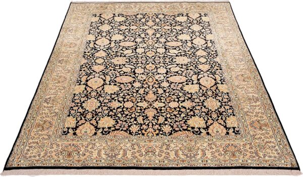 Kashmir Oriental Rug 185 × 273 cm, Silk, hand-knotted — view 3