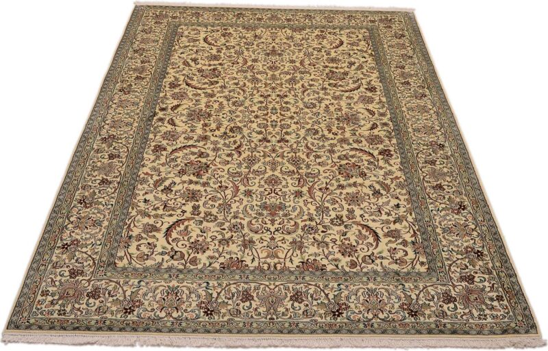 Kashmir Oriental Rug 185 × 277 cm, Silk, hand-knotted — view 2
