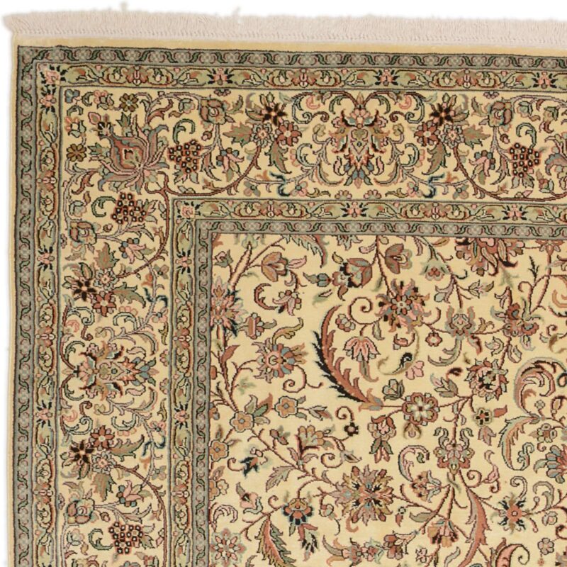 Kashmir Oriental Rug 185 × 277 cm, Silk, hand-knotted — view 6