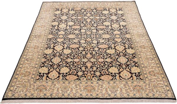 Kashmir Oriental Rug 185 × 278 cm, Silk, hand-knotted — view 3