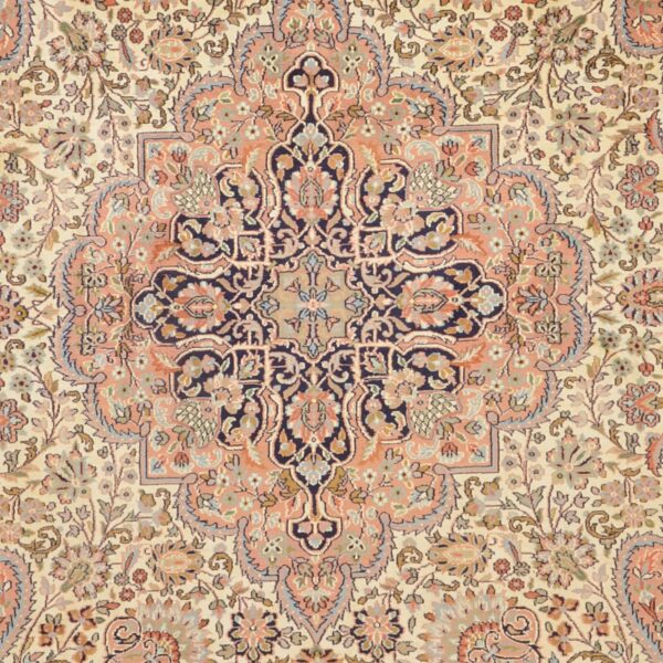 Kashmir Oriental Rug 186 × 277 cm, Silk, hand-knotted, fine — view 5