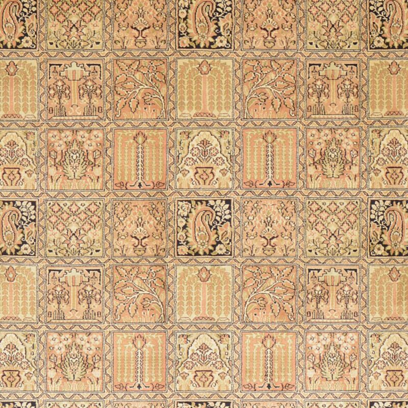 Kashmir Oriental Rug 186 × 283 cm, Silk, hand-knotted — view 4