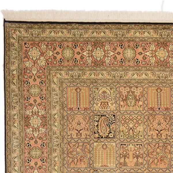 Kashmir Oriental Rug 186 × 283 cm, Silk, hand-knotted — view 5