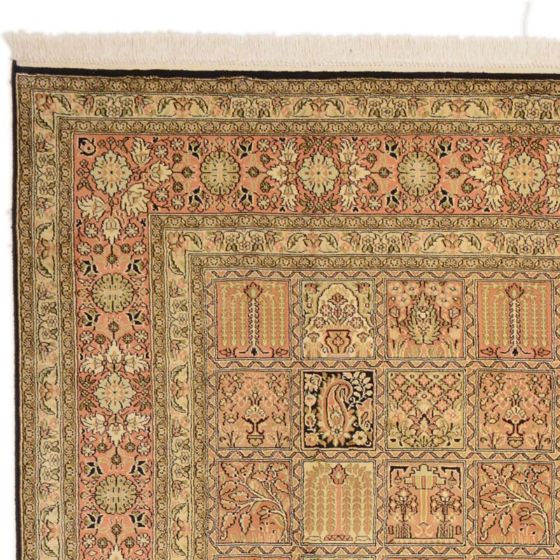 Kashmir Oriental Rug 186 × 283 cm, Silk, hand-knotted — view 5
