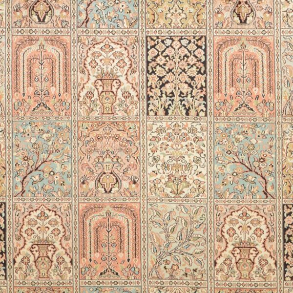Kashmir Oriental Rug 187 × 253 cm, Silk, hand-knotted — view 5