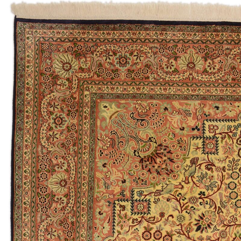 Kashmir Oriental Rug 188 × 284 cm, Silk, hand-knotted — view 6