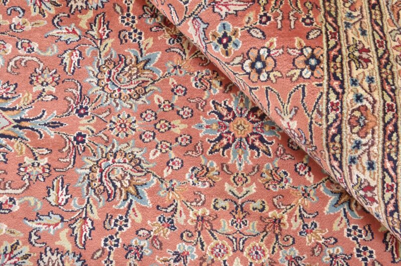Kashmir Oriental Rug 189 × 277 cm, Silk, hand-knotted — view 4