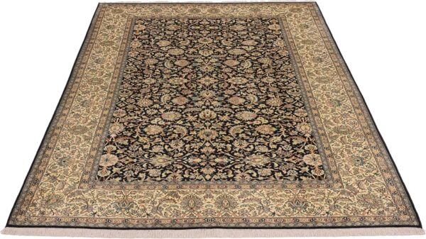 Kashmir Oriental Rug 189 × 281 cm, Silk, hand-knotted — view 2