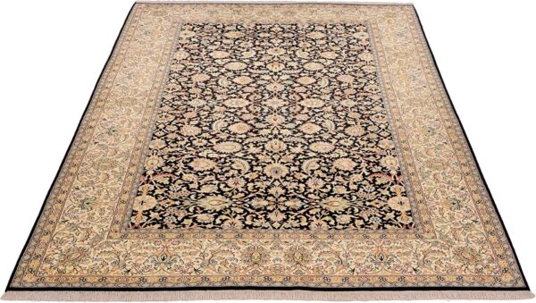 Kashmir Oriental Rug 189 × 281 cm, Silk, hand-knotted — view 3