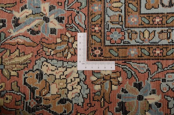 Kashmir Oriental Rug 190 × 283 cm, Silk, hand-knotted — view 3