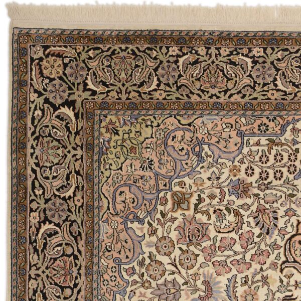 Kashmir Oriental Rug 192 × 284 cm, Silk, hand-knotted — view 6