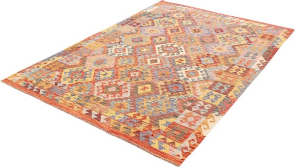 Kashmir Oriental Rug 195 × 293 cm, Silk, hand-knotted — view 5 Kashmir Oriental Rug 195 × 293 cm, Silk, hand-knotted — view 5