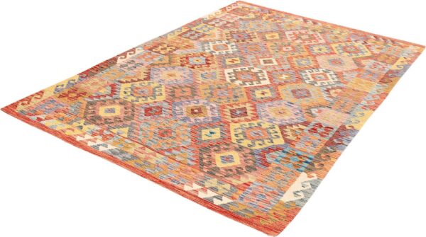 Kashmir Oriental Rug 195 × 293 cm, Silk, hand-knotted — view 3 Kashmir Oriental Rug 195 × 293 cm, Silk, hand-knotted — view 3