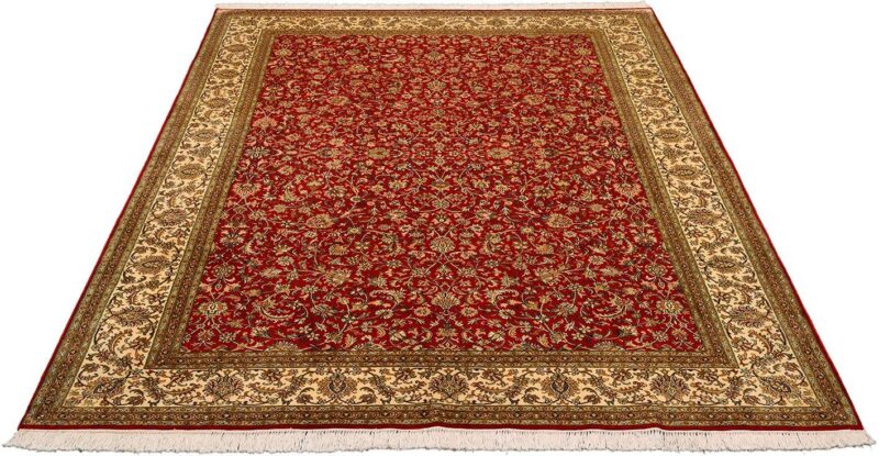 Kashmir Oriental Rug 199 × 298 cm, Silk, hand-knotted — view 2