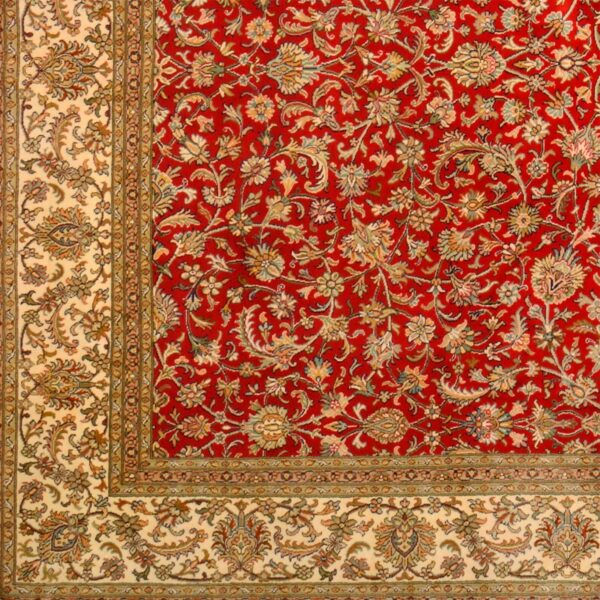 Kashmir Oriental Rug 199 × 298 cm, Silk, hand-knotted — view 4
