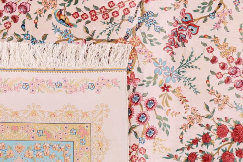 Kashmir Oriental Rug 200 × 300 cm, Silk, hand-knotted — view 7