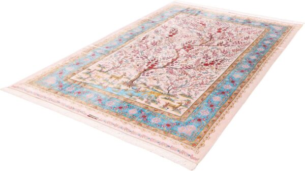 Kashmir Oriental Rug 200 × 300 cm, Silk, hand-knotted — view 3