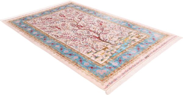 Kashmir Oriental Rug 200 × 300 cm, Silk, hand-knotted — view 4