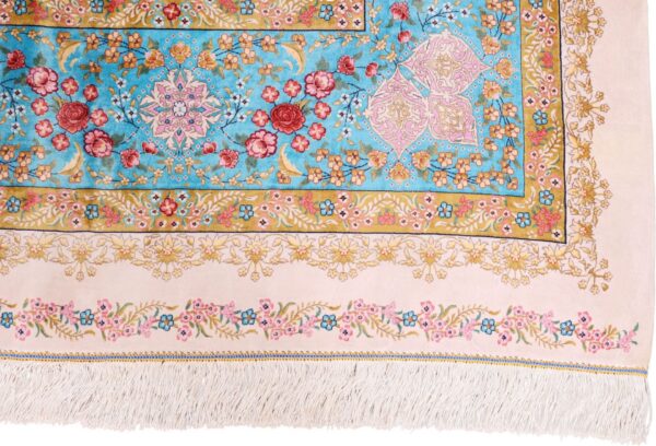 Kashmir Oriental Rug 200 × 300 cm, Silk, hand-knotted — view 5