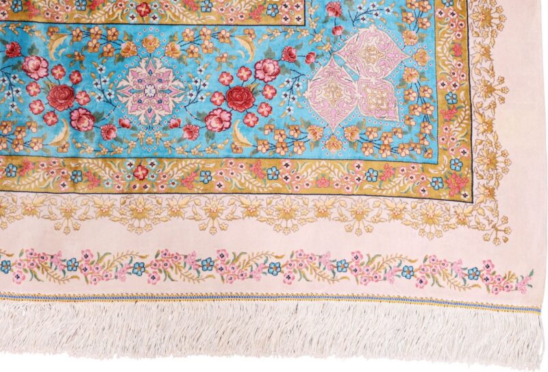 Kashmir Oriental Rug 200 × 300 cm, Silk, hand-knotted — view 5