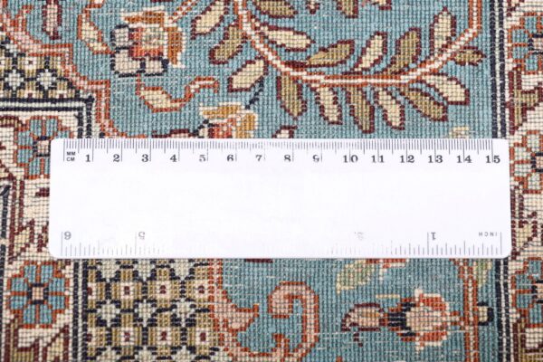 Kashmir Oriental Rug 201 × 295 cm, Silk, hand-knotted — view 11