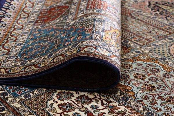 Kashmir Oriental Rug 201 × 295 cm, Silk, hand-knotted — view 10