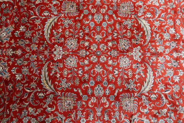 Kashmir Oriental Rug 201 × 299 cm, Silk, hand-knotted — view 9
