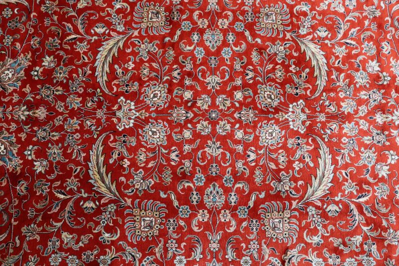 Kashmir Oriental Rug 201 × 299 cm, Silk, hand-knotted — view 9
