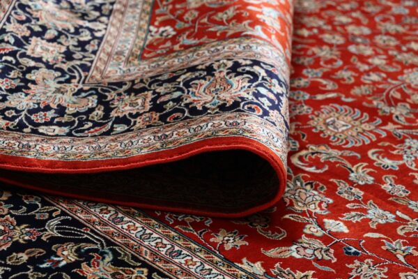 Kashmir Oriental Rug 201 × 299 cm, Silk, hand-knotted — view 10