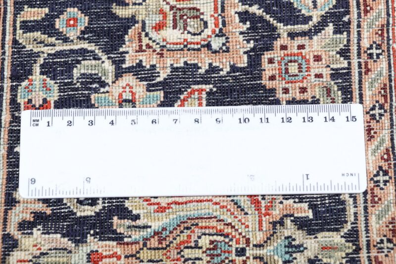 Kashmir Oriental Rug 201 × 299 cm, Silk, hand-knotted — view 11